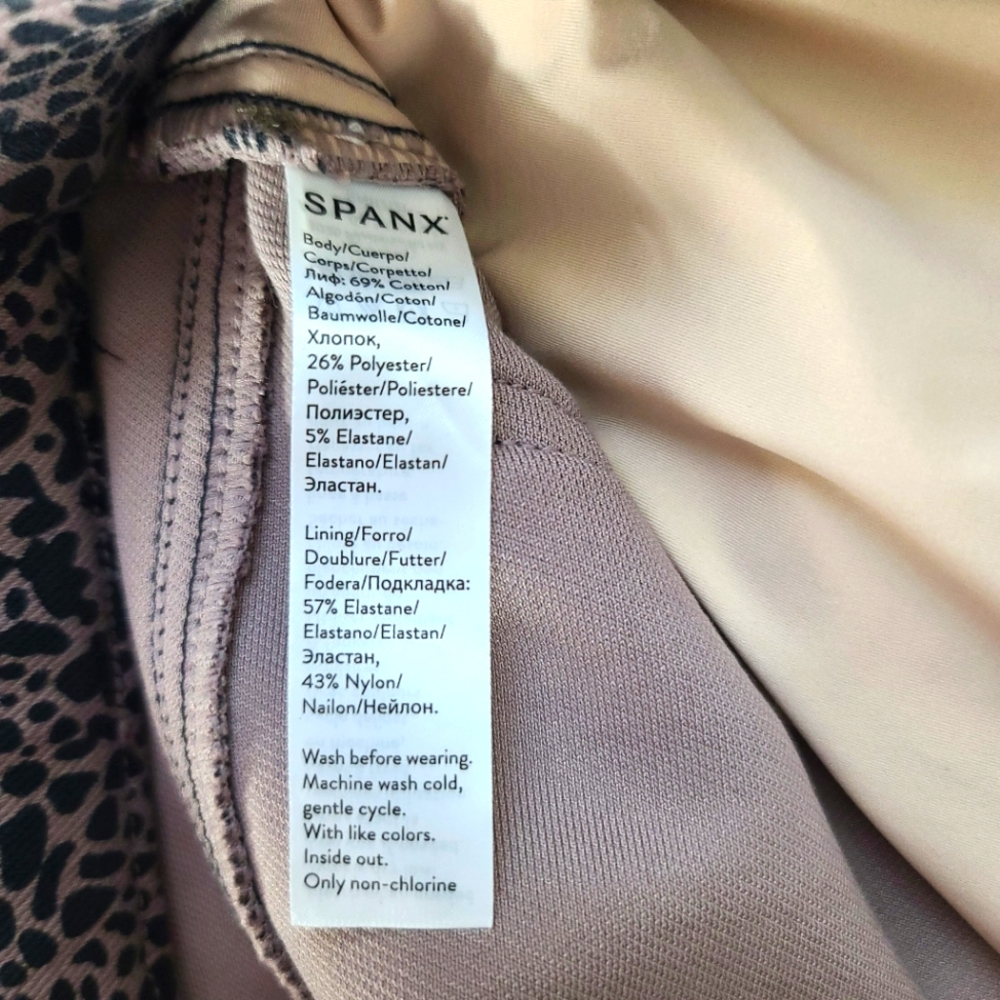 SPANX Jean-ish Desert Dot Ankle Leggings - Picture 7 of 12